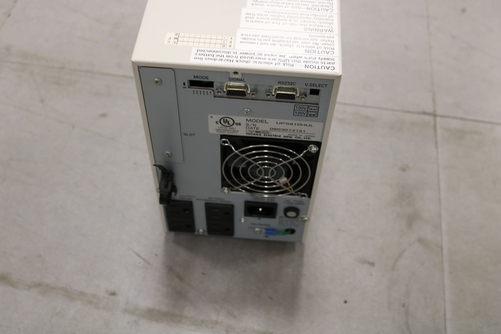 Yutaka Electric Uninterruptible Power Supply UPS610HUL