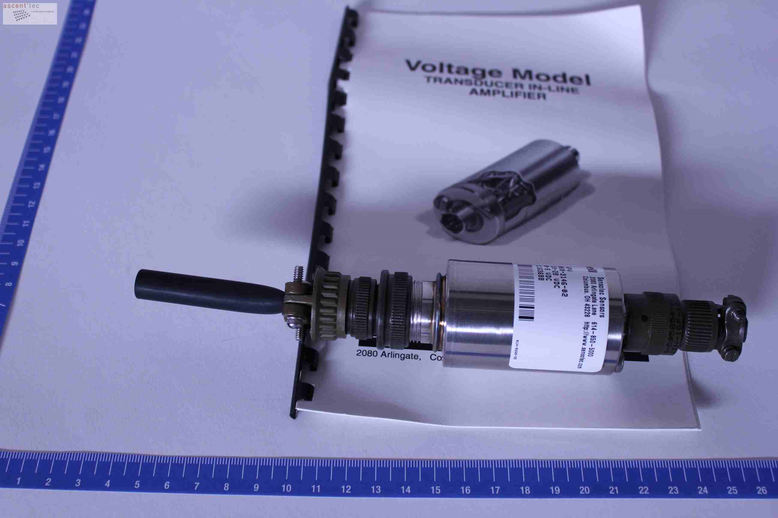 Signal Cond, Model VPV, Sensotec Inline Amplifier Model 060-3146-02, Range: 0-5V
