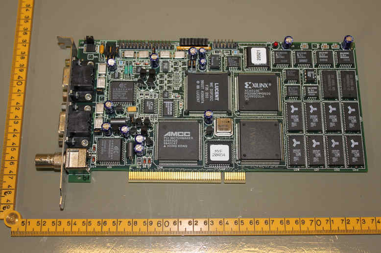 PCI VISION BOARD (NO. 001-6101-02, 200-2021-2, USED, REV B3