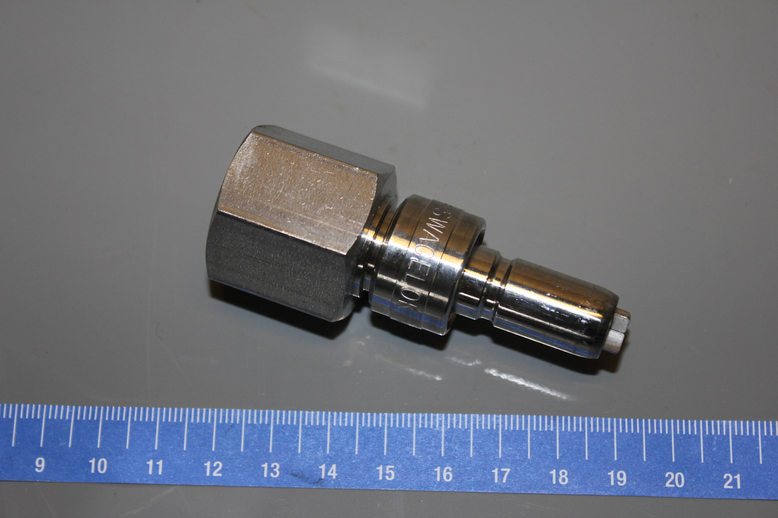 Quick Connect Stem without Valve, 2.0 Cv, 1/2 in. Female NPT, Lot of 2