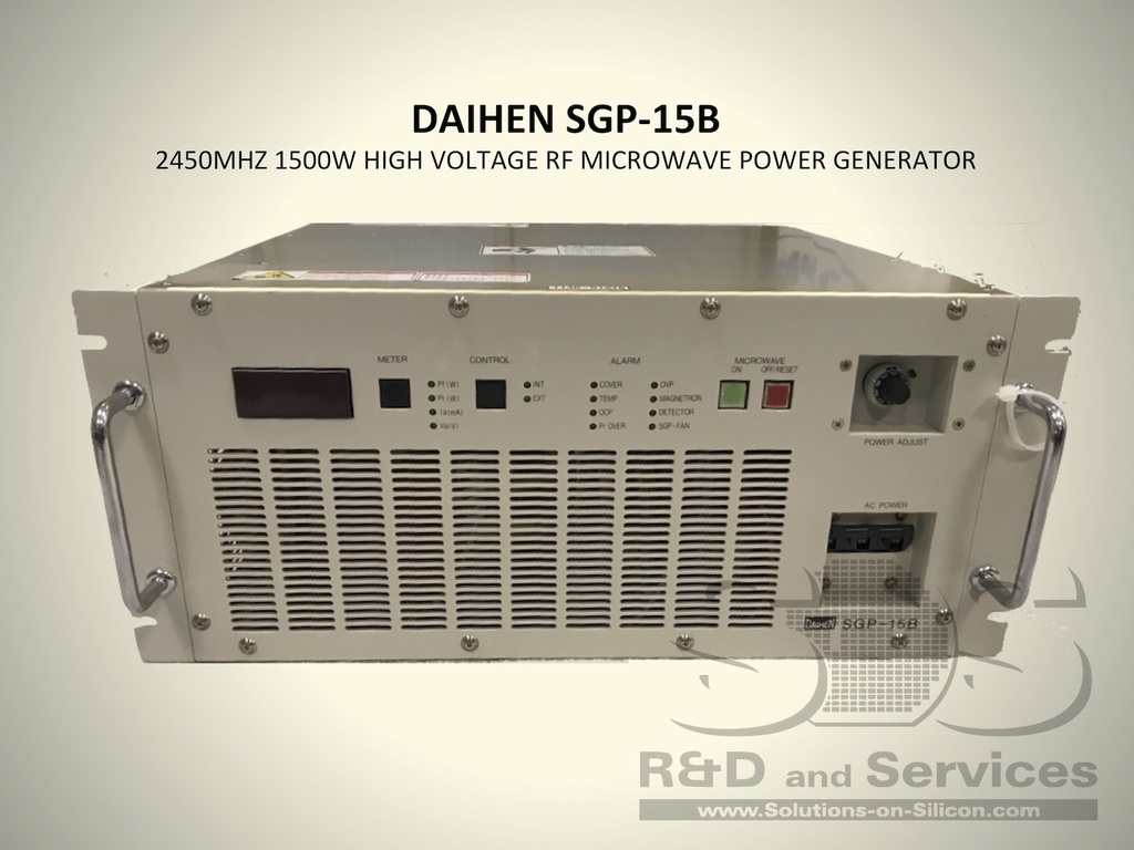 2450MHz 1500W High Voltage RF Microwave Power Generator