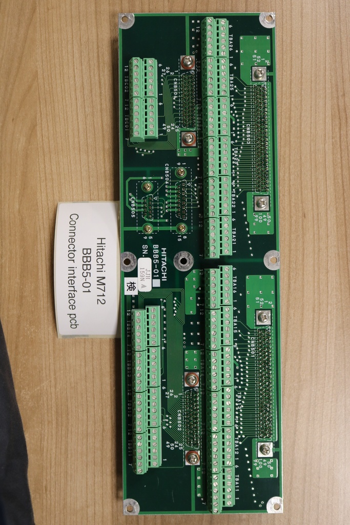 Hitachi M712 BBB5-01 Connector Interface PCB