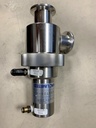 DIAVAC LIMITED LCAV-25H PNEUMATIC ACTUATED SPRING VALVE 90 DEGREES KF25