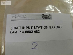 [13-8892-083/500995] SHAFT INPUT STATION EXPORT, LAM-ONTRAK