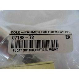 [M5000/500749] Cole-Parmer 07188-72, Miniature Vertical Liquid Level Switch, Lot of 3