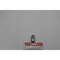 [SS-810-1-6/100691] SS TUBE FITTING, MALE CONNECTOR, 1/2" TUBE OD x 3/8" MALE NPT, Lot of 6