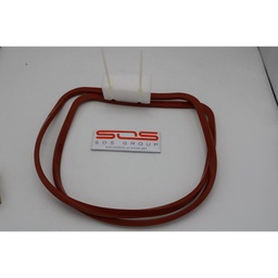 [2504901-1/612571] Inflatable Seal For Gate Valve, 13.5 X 9 X DL SI Oxigine Red