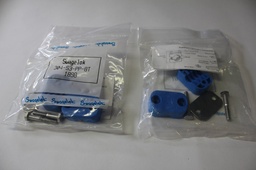 [304-S3-PP-8T 1898/501573] BOLTED PLASTIC CLAMP TUBE SUPPORT KIT, 1/2 in. TUBE SIZE, LOT OF 10