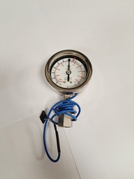 [101381] ADJUSTABLE PRESSURE SWITCH WITH GAUGE, RANGE: -30-0 "Hg / 0-15PSI,  1/4" VCR FEMALE CONNECT