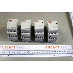 [16023/100434] CONTACTOR, 25A, 4P, MULTI9 CT, LOT OF 4